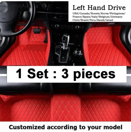 Car Floor Mats For Volkswagen VW Jetta A5 2012 2011 2010 2009 2008 2007 2006 Custom Carpets Interior Accessories Products Auto