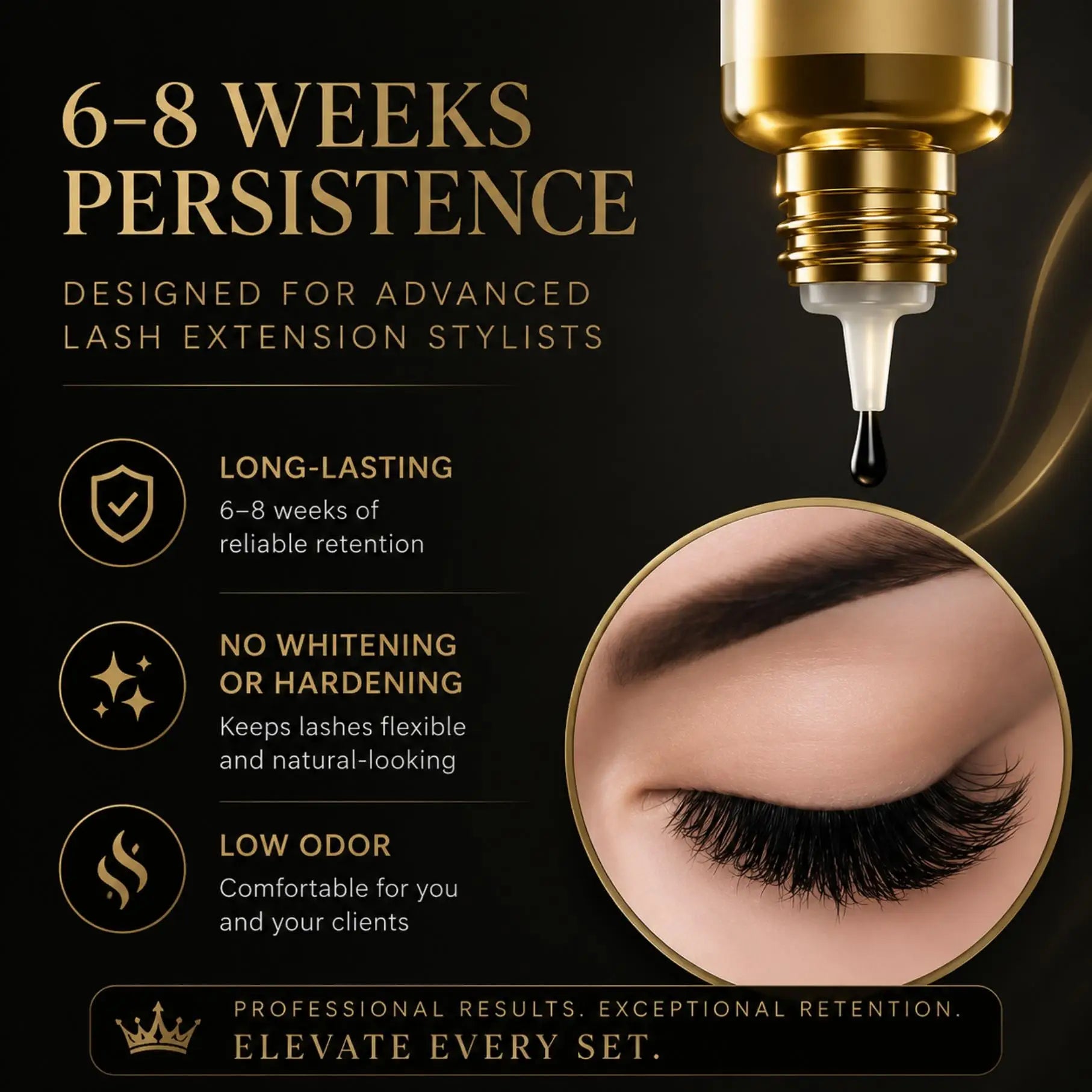 0.5S Drying Unimore Glue South Korea Fastest Strongest False Eyelash Extensions Supplies Adhesive 5ML Makeup Tools Beauty Shop