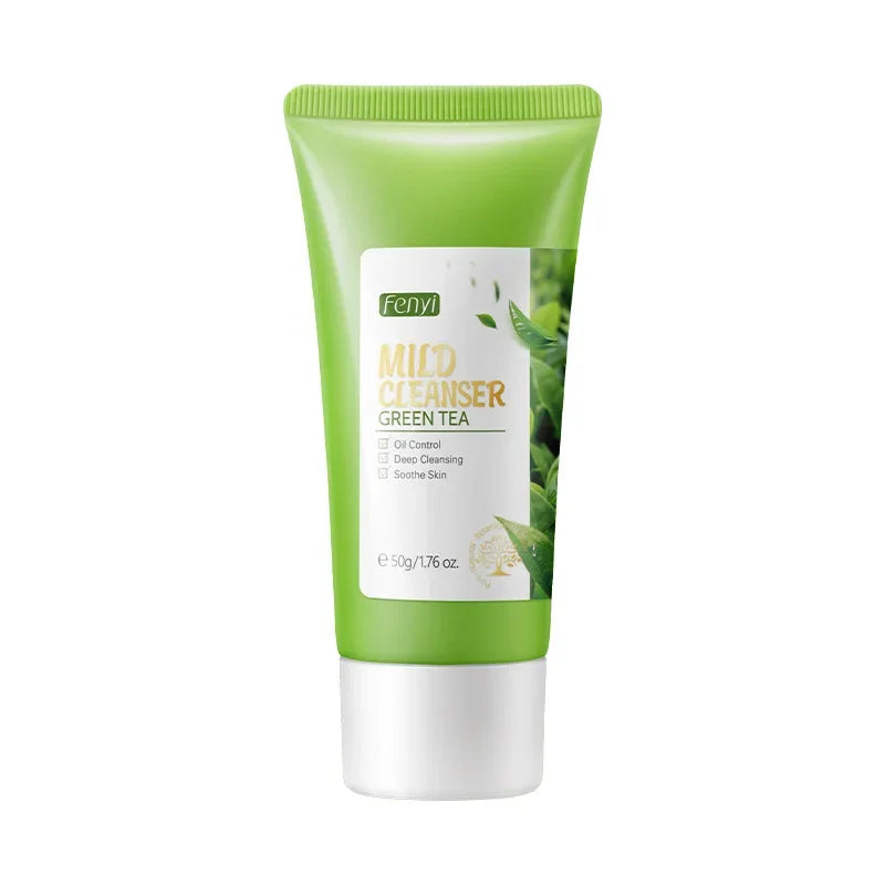 Vitamin C Facial Cleanser Skin Deep Cleansing Moisturizing Blackhead Removal skincare Face Wash Foam Face Cleanser Skin Care Halalzen