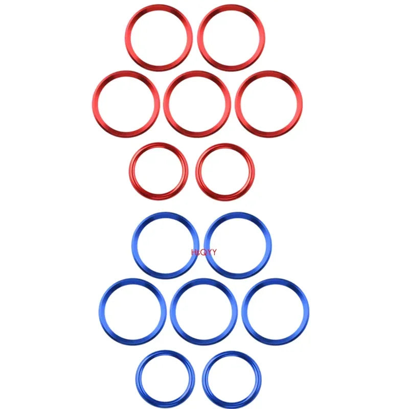 For Mercedes Benz A CLA GLA GLB EQA EQB Class W177 C118 X247 H247 Car Accessories Air Condition Air Vent Outlet Ring Cover Trim