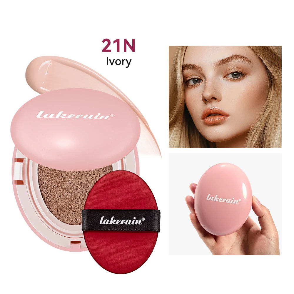 Sunscreen Cushion Foundation Fit Cushion Foundation Full Coverage Waterproof Long-lasting Concealer Long-lasting Korean Makeup