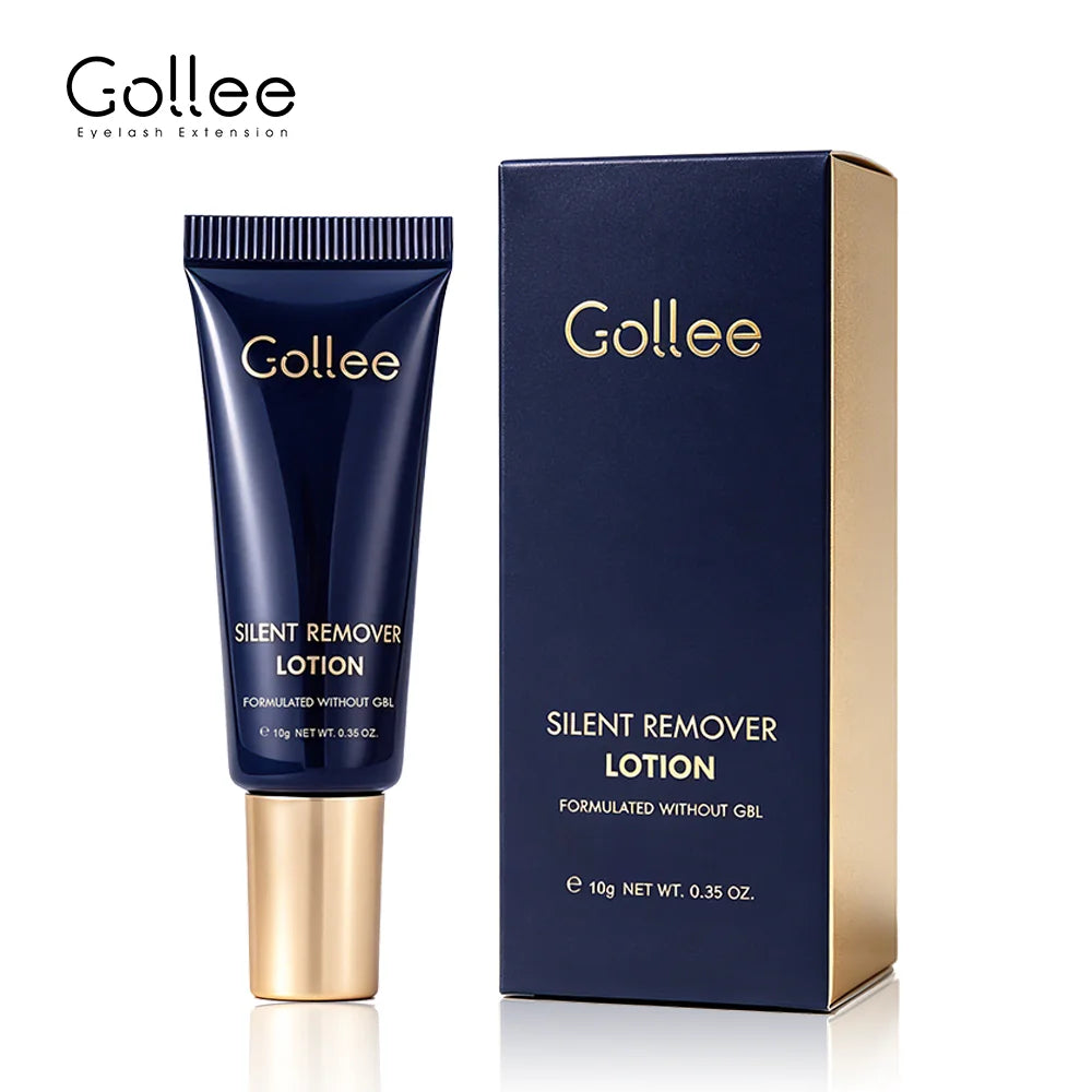 Gollee Eyelash Glue 3-6 Minute Unloading Adhesive Gentle Fragrance of Flowers Professional Remover for Lash Tools Excluding GBL