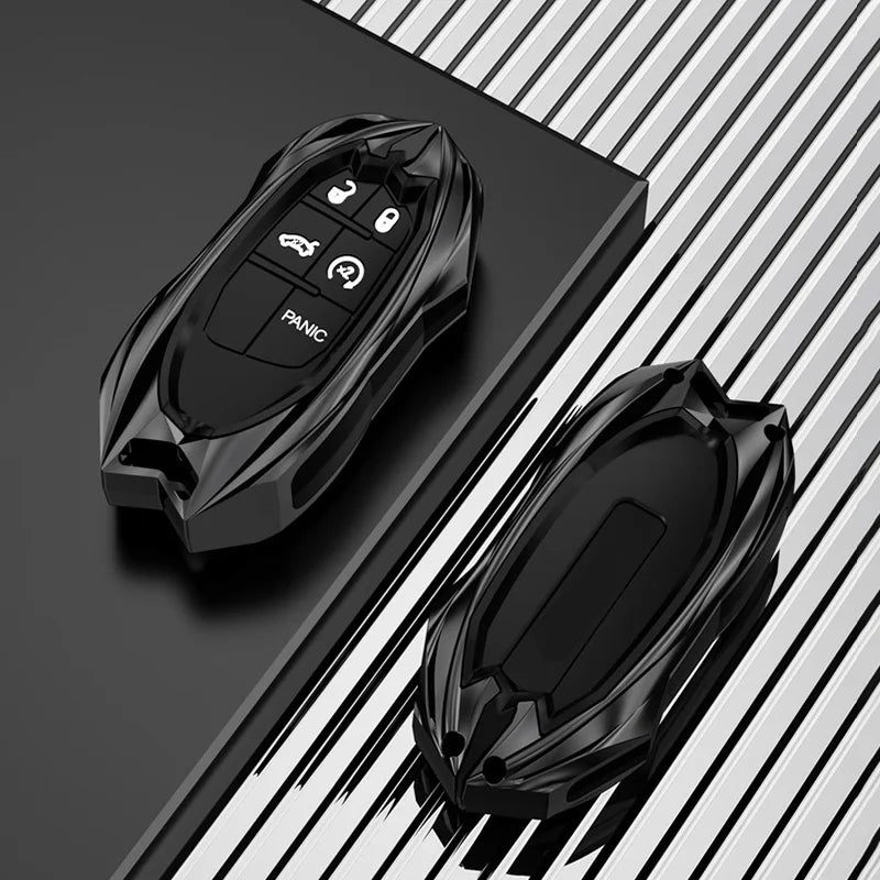Key Case For Jeep Cherokee Compass S Renegade Grand Commander For Dodge Journey Challenger Jcuv Charger For Chrysler 300C Cover