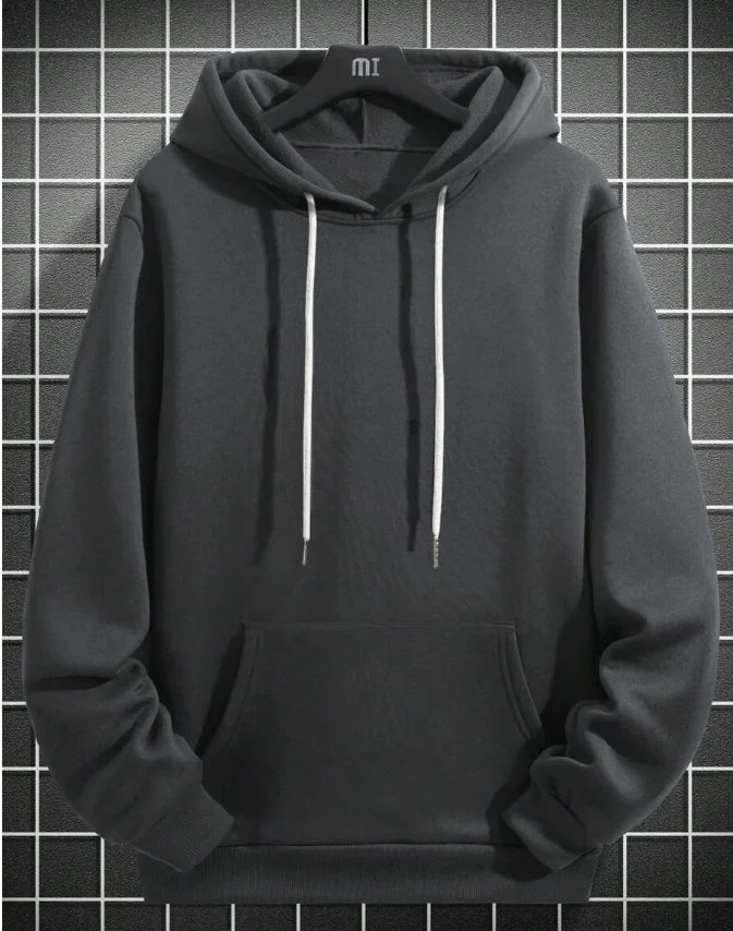 Men's Clothing Thin Style Hooded Letter 3D Print Drawstring Hooded Casual Loose Sweatshirt Spring & Autumn New Style