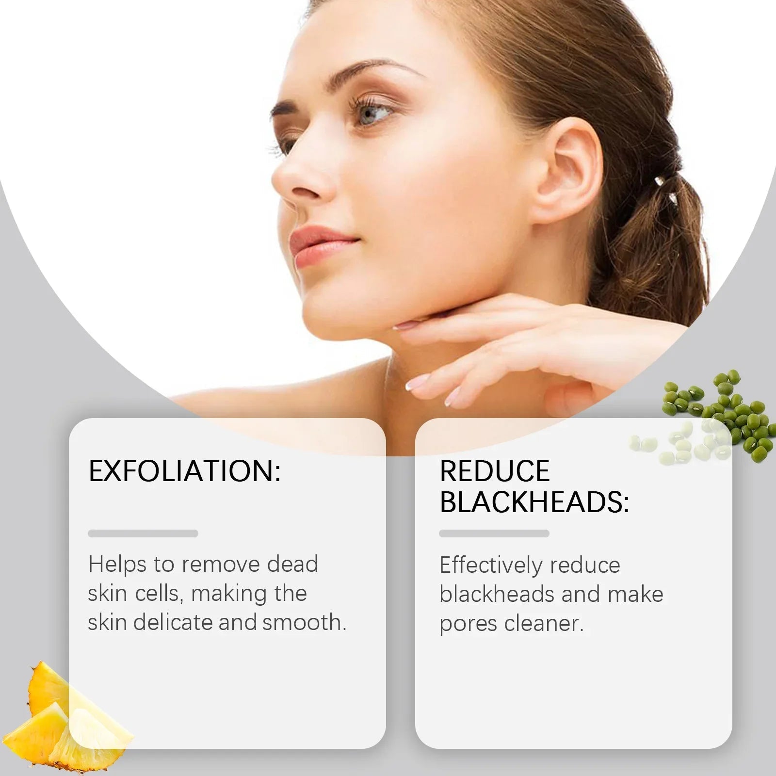 Enzyme Face Powder Wash Skin Oil Control Clean Facial Pores Remove Blackheads Pimples Refreshed Enzyme Face Cleanses Flour Halalzen