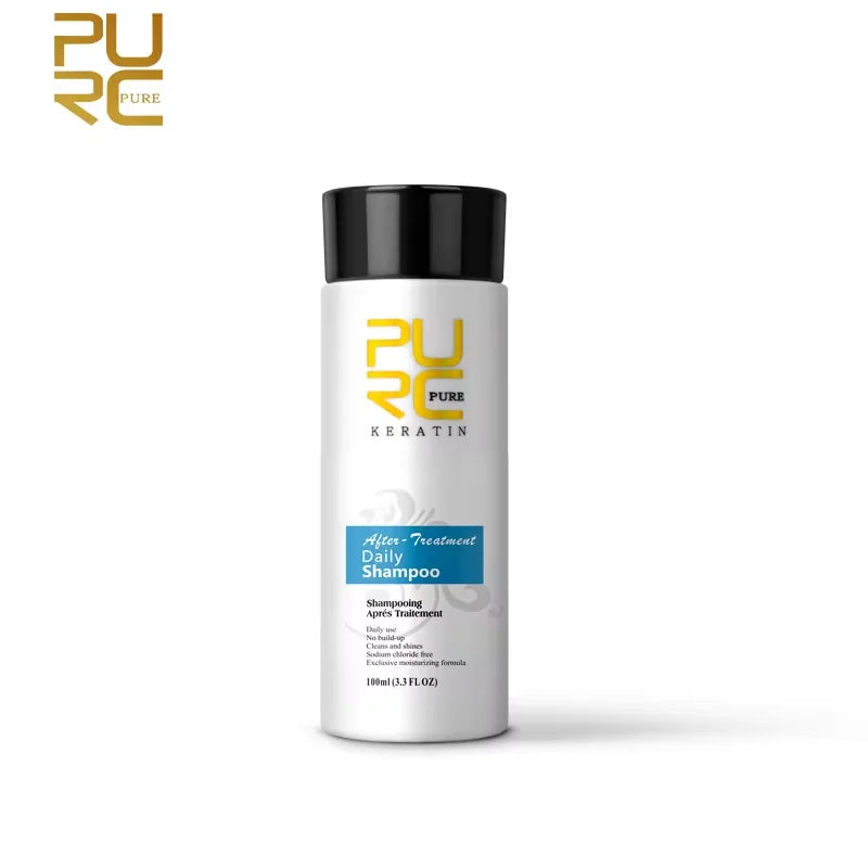 PURC Hair Purifying Shampoo Conditioner Keratin Hair Treatment Straightening Smoothing Professional Hair Care Salon Products Halalzen