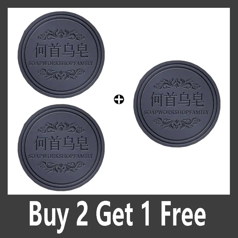 Hair Darkening Shampoo Soap Bar Repair Gray White Hair Color To Black Shampoo Soap Hair Nourishing Shampoo Soap Bar Halalzen