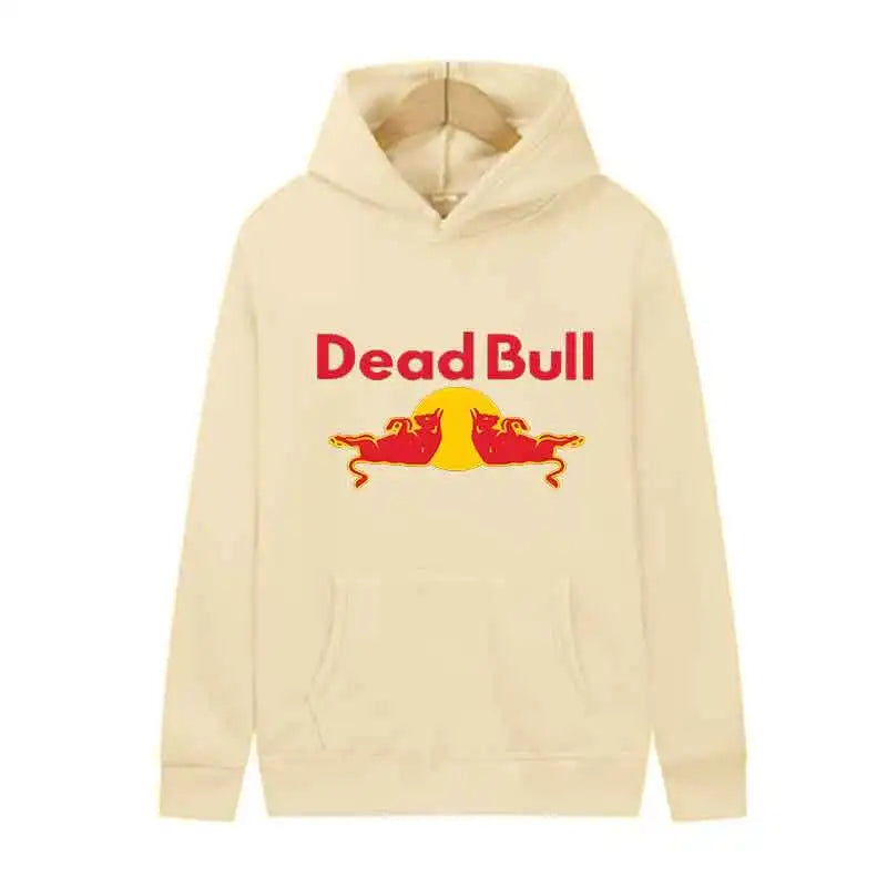 wo Cows Are Sleeping While Lying Down Print Pullover Hoodie Unisex Street Sweatshirt Casual Fashion Clothing Long Sleeve Men Top