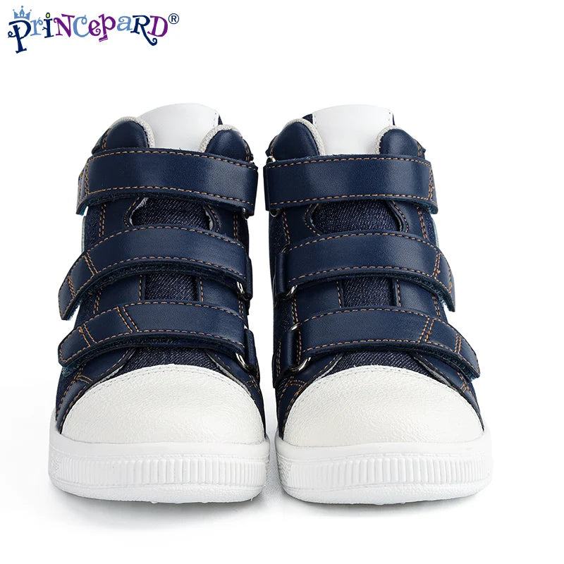 Orthopedic Kids Shoes Princepard Flat Feet Medical Corrcetive Casual Footwear for Toddlers with Arch Support Sneakers