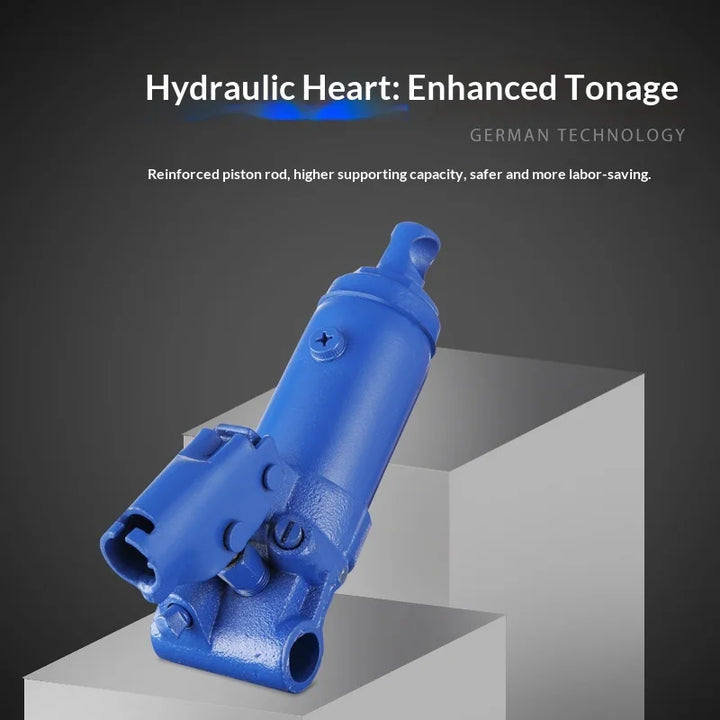 Herramienta de Rescate para Automóviles Gato Hidráulico Elevador Neumático Gato Pequeño Portátil para Automóvil Resistente Perfil Bajo Elevación Rápida Cambio de Emergencia para Taller