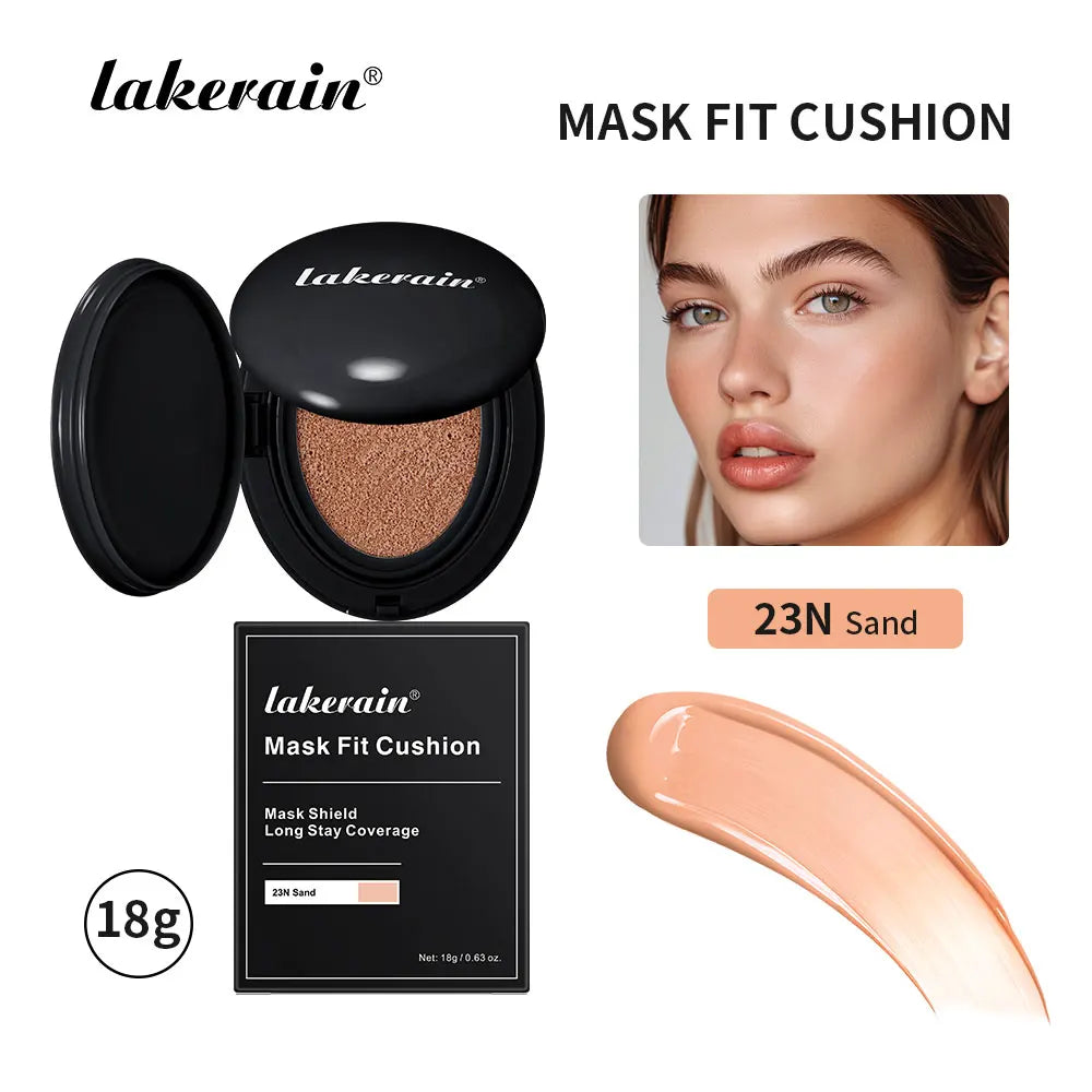 Base Korean Makeuo Cushion Foundation Long Lasting High Coverage Foundations CC Cream Sunscreen BB Cushion Make Up Beauty Halalzen
