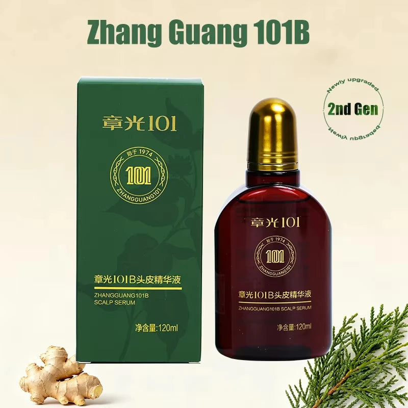 Hair Tonic Zhangguang 101B Powerful Chinese Medicine Therapy Anti Hair Loss Strengthen Hair Roots Treatment Essence