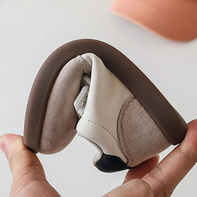 2025 New Autumn Children Shoes Leather Breathable Kids Casual Shoes Non-slip Fashion Toddler Girls Boys Sneakers EU 22-30