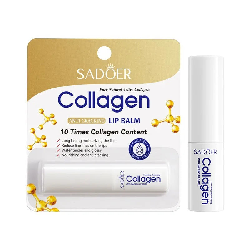 1/5/10 Pieces of Lip Balm for Long-Lasting Moisturizing, Deeply Nourishes the Lips, Makes Them Hydrated and Translucent, Improves Roughness and Peeling, and Cares for the Skin
