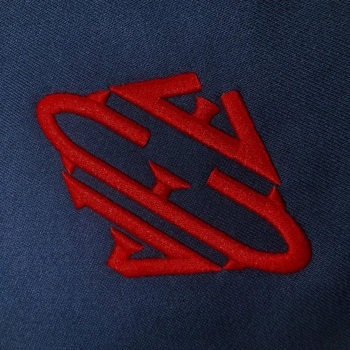 Y2K Retro Quarterzip Pullover Hoodie Epstein Embroidery Pattern Sweatshirt American Vintage Casual Streetwear Men Oversized Coat HALALZEN