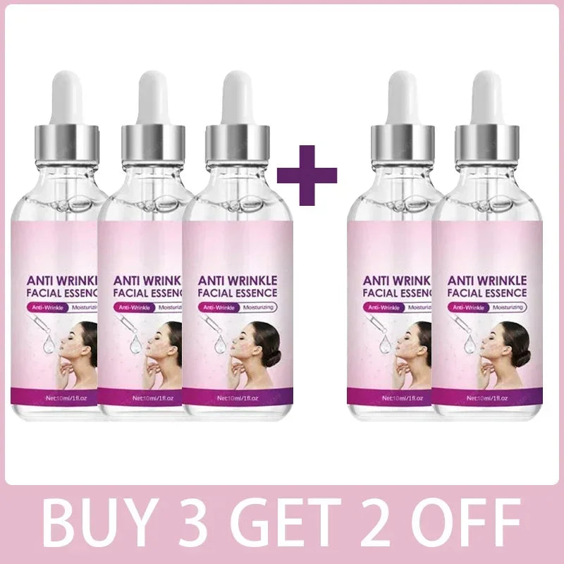 Collagen Pepide& Arginine Anti Wrinkle Facial Serum Moisturizing & Repairing Skin Fine Lines Eyes Crow's Feet Neck Wrinkles Halalzen