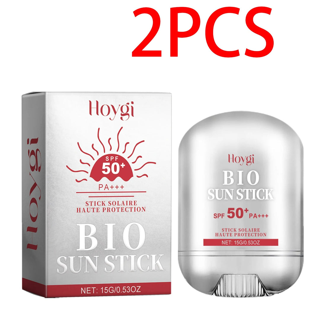 Hoygi SPF50+ Sunscreen Stick Cream Moisturizing Prevent UV Delay Freckle Brightening Skin Tone Smoothing Sunscreen Cream Halalzen