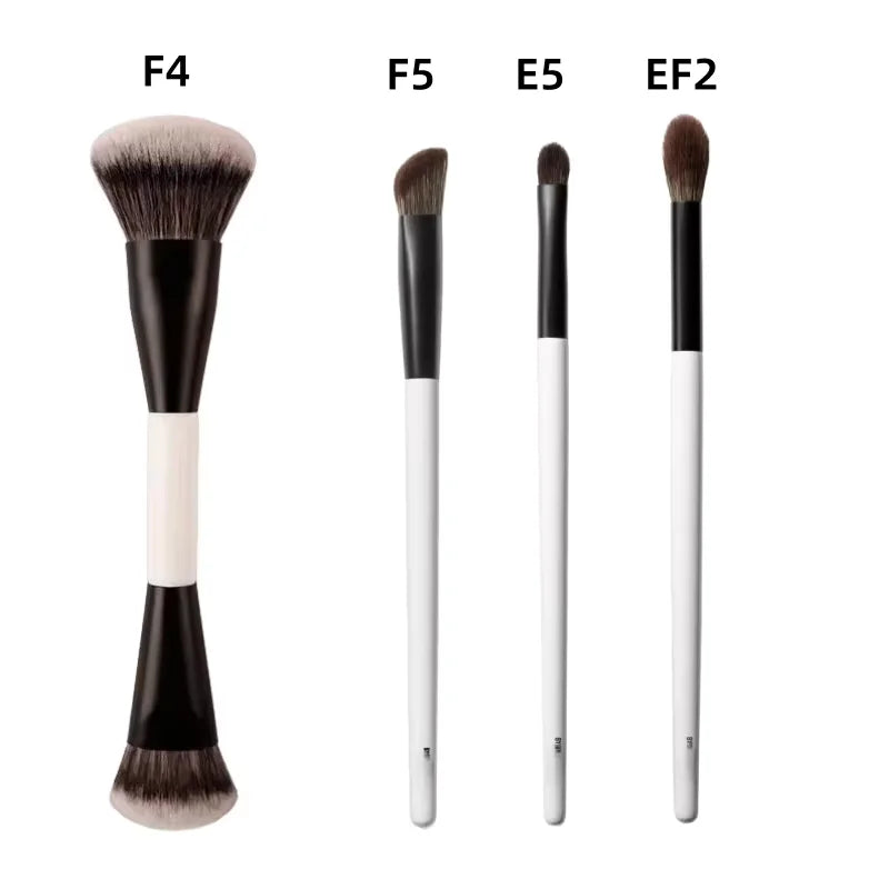 F4 All Mario Dual-Ended Foundation Face Brush Double-ended Powder Blush Contour And Soft Fiber Eyeshadow Concealer Makeup Brushe