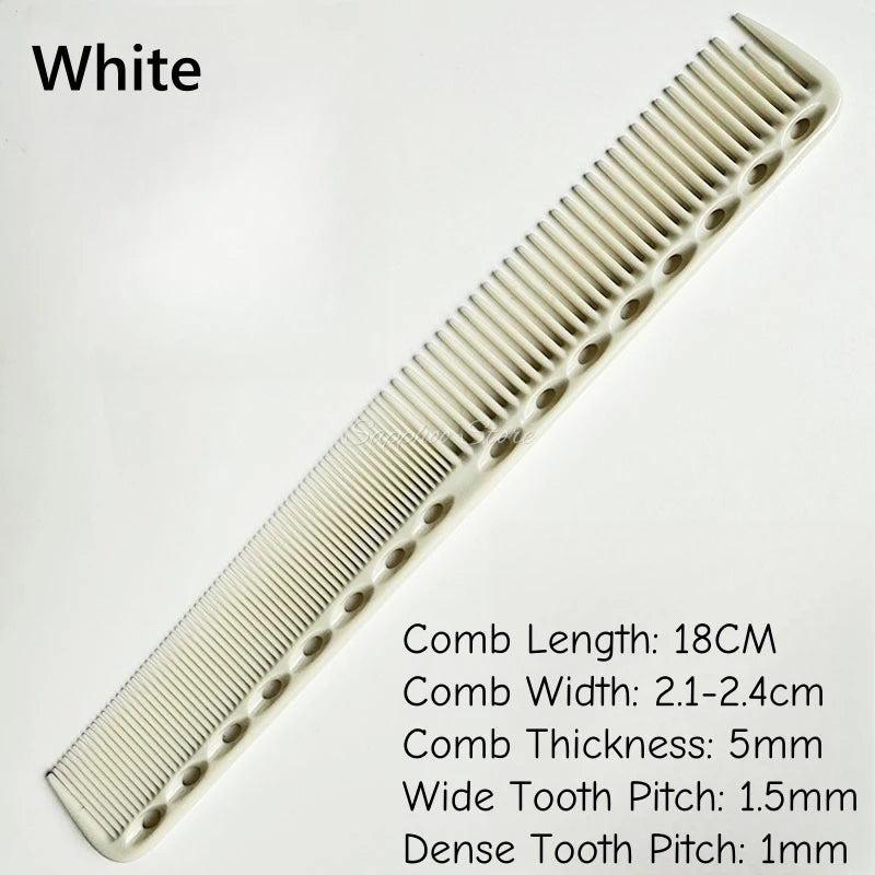1PC 18cm Professional Hairdressing Haircut Comb Double Headed Anti Static High Temperature Resistance Salon Hair Styling Tools