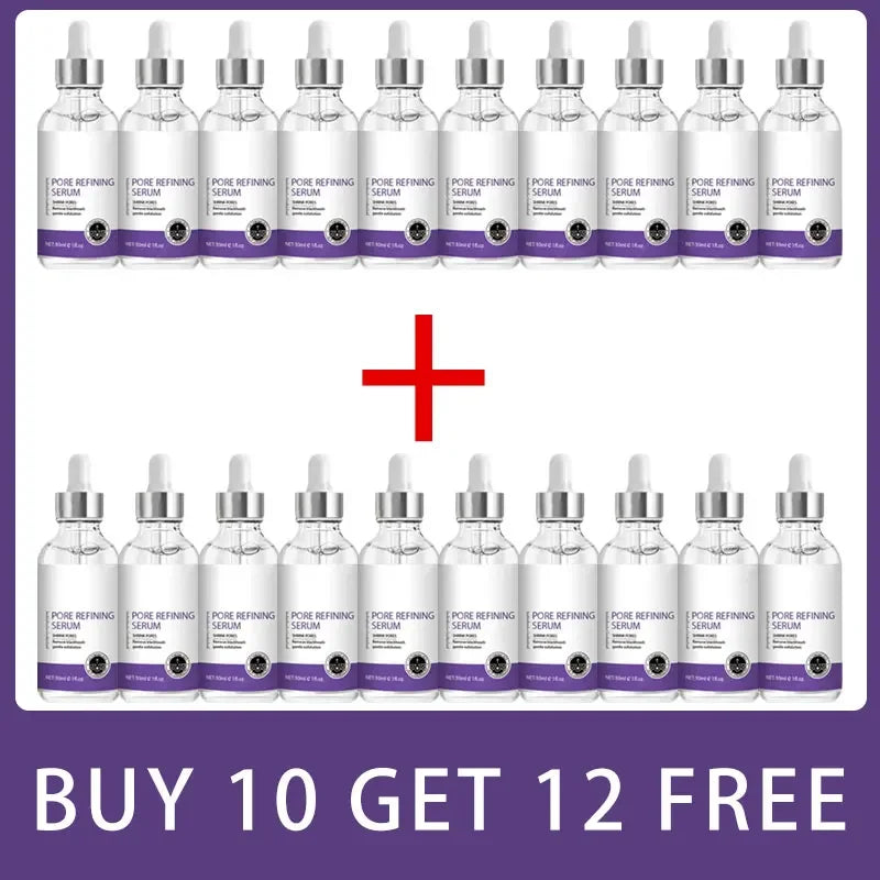 2025 H0T sellPore Shrinking Serum Large Pores Tightening Facial Pore Minimizing Essence Skin Care Beauty Firm skin
