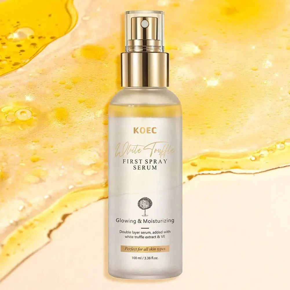 Korean KOEC White Truffle Extract\Vitamin E Facial Serum Spray White Truffle First Spray Serum Antioxidant Glowing Facial Serum