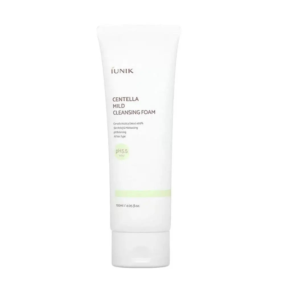Vegan Centella Asiatica Calming Cleanser IUNIK Mild Cleansing Foam Propolis Vitamin Moisturizing Cleanser Korean Skin Care Halalzen