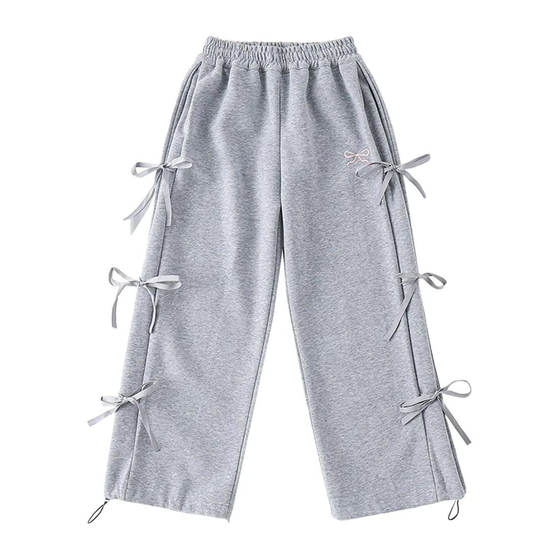 Girls Outfits Size 5 Children's Girls Spring Jogging Bottoms Fashion Plain Bow Sweatpants With Wide Toddler Girls Snow Pants 5t