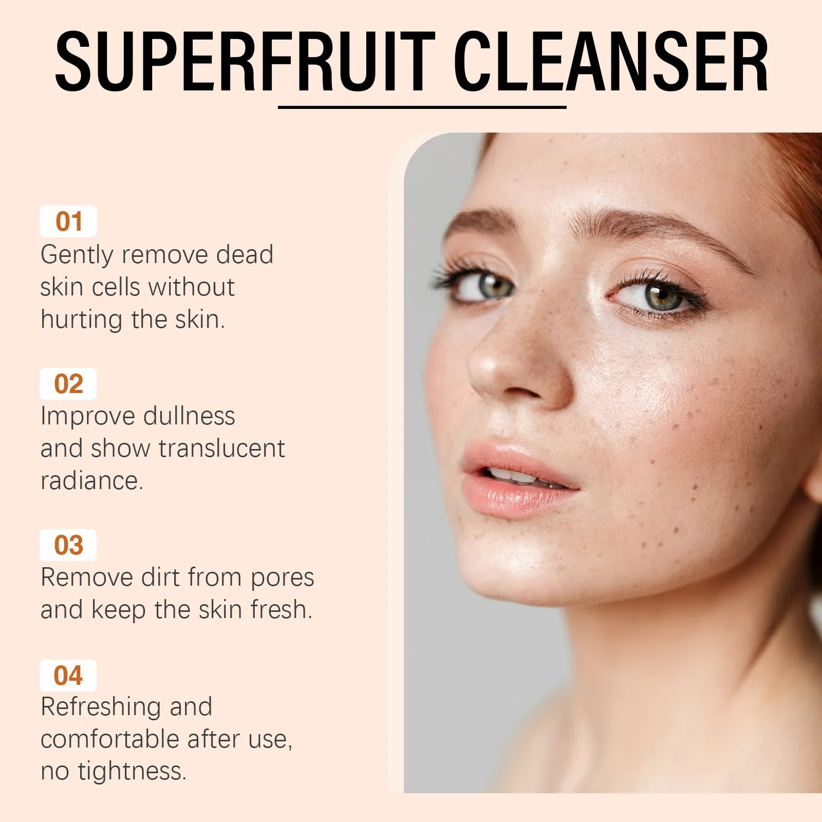 OceAura Papaya Face Wash for Cleansing Face Brightening Glowing Skin Barrier Repair Pore Minimizer Vitamin C Face Cleanser 100ml Halalzen