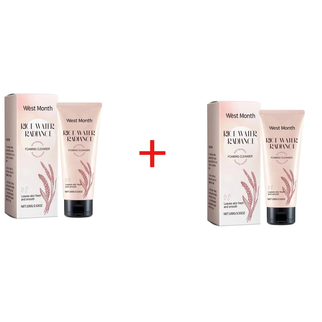 Rice Water Face Wash Deep Cleaning Moisturizing Brightening Rejuvenation Oil Control Sooth Facial Cleanser Foam Korean Skin Care Halalzen