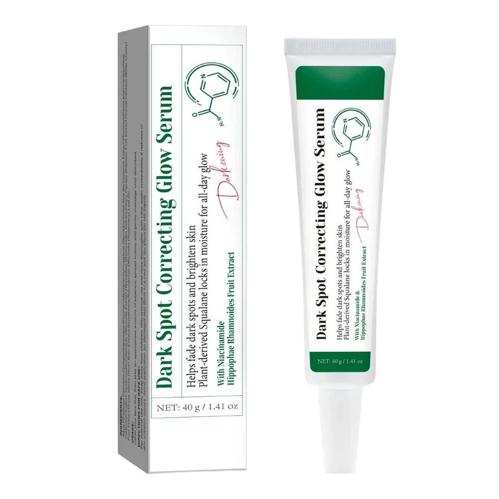 Dark Spot Correcting Glow Serum Brighten Skin Tone 5% Niacinamide Dark Spot Remover Skin Care Serum for Face 40g