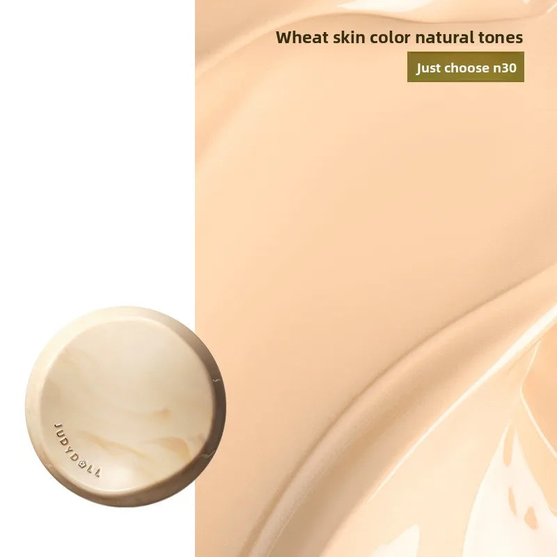 Judydoll sunscreen air cushion cream moisturizing essence, concealer lasting and not easy to take off makeup foundation