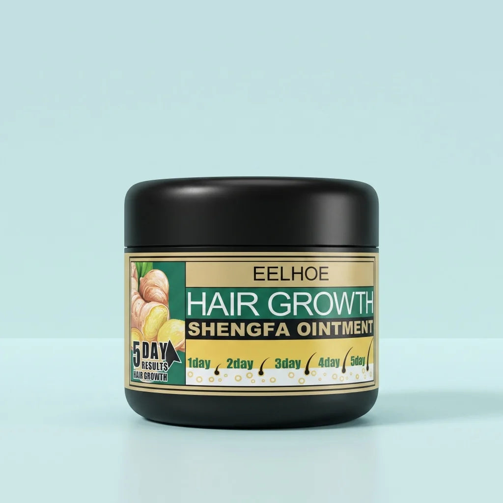 Ginger Hair Growth Ointment Activate Hair Follicles Reduce Hair Loss Boost Thicker Hair Improve Sparse Thin Hair Care Cream