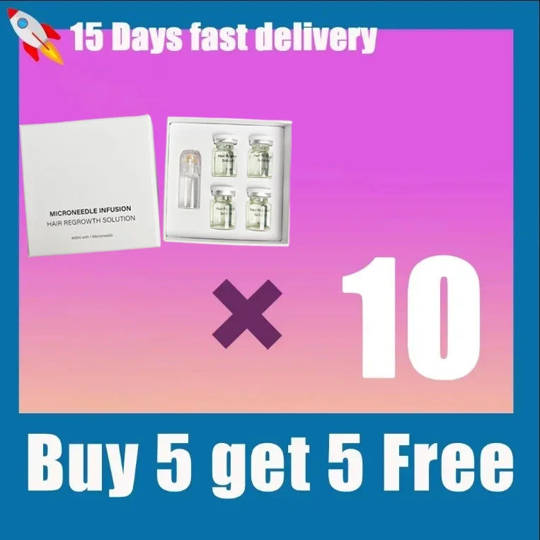 0.3mm Microneedle Hair Regrowth Kit, Scalp Nourishing Serum, Scalp Care Set for Hair Health Maintenance