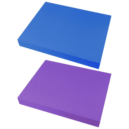Fitness Mat Thickened Exercise Balance Pad Fitness Balancing Pad Foam Cushion Mat for Yoga Pilates Stretching