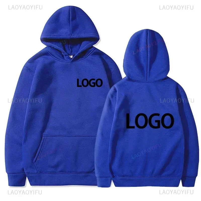 2024 Custom Printed Men Women Hoodie Loose Casual Clothing Fashion LongSleeve Hooded Pullover Personality Streetwear Sweatshirts