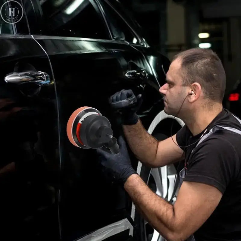 Cordless Car Polisher Rotary Car Electric Buffer Polisher Quiet Polishing Machine with Detachable Handle Buffer Buffer Machine HALALZEN