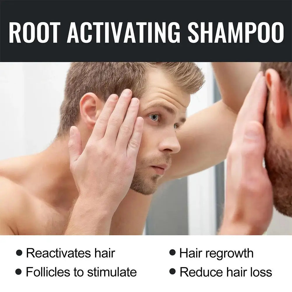 100/250ml Hair Shampoo Thickening Shampoo Root Activator Shampoo Nourish Hair Regrowth Shampoo For Thinning Hair & Hair Loss