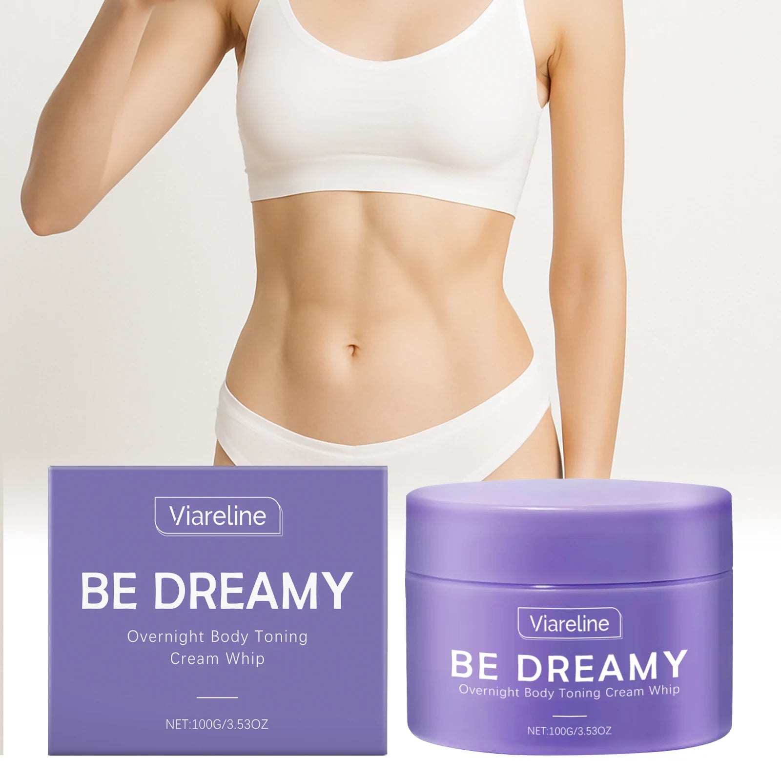 Overnight Toning Whip Body Cream Firming Lifting Skin Improving Sagging Moisturizer Body Shaping Cream For Abdominal Arm Legs