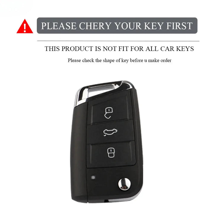Car TPU Key Case Cover For VW Volkswagen Golf 7 MK7 Tiguan MK2 T-roc T-cross Skoda Octavia Kodiaq Karoq Seat Ateca Leon Fob