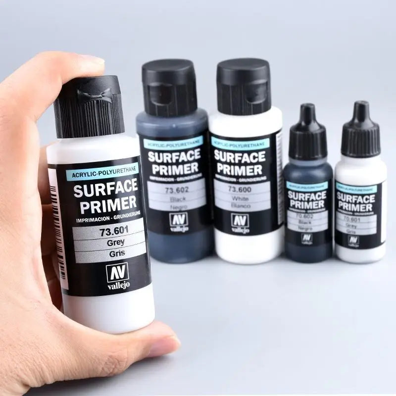 Spanish AV Vallejo Eco Water-Based Acrylic Paint 70600-73602 Surface Primer 17-60ml Model Miniature Painting Hobby Art Supplies