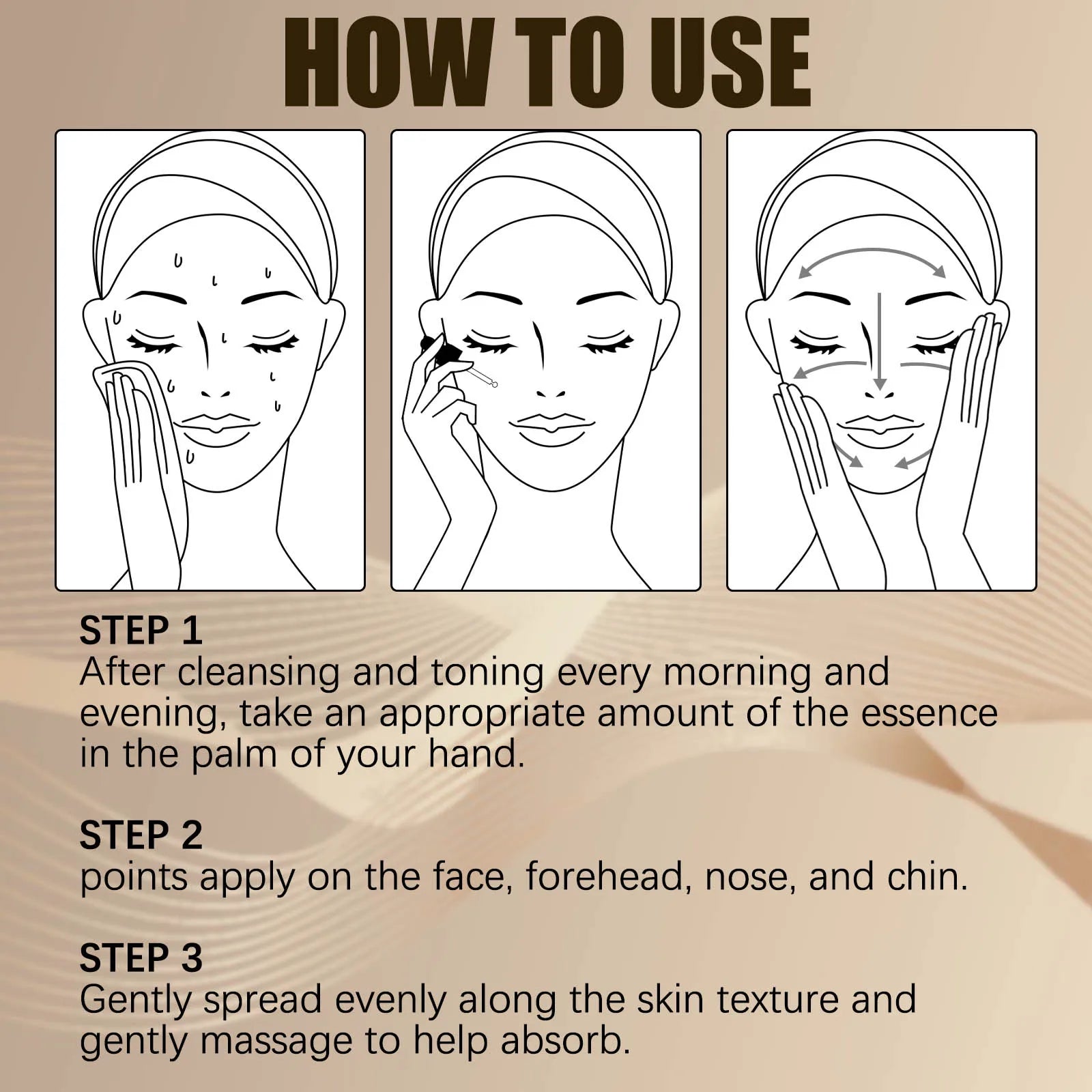 Lactobionic Acid Face Serum Pore Shrink Hyaluronic Acid Moisturizing Nourishing Firming Brighten Beauty Korean Cosmetics
