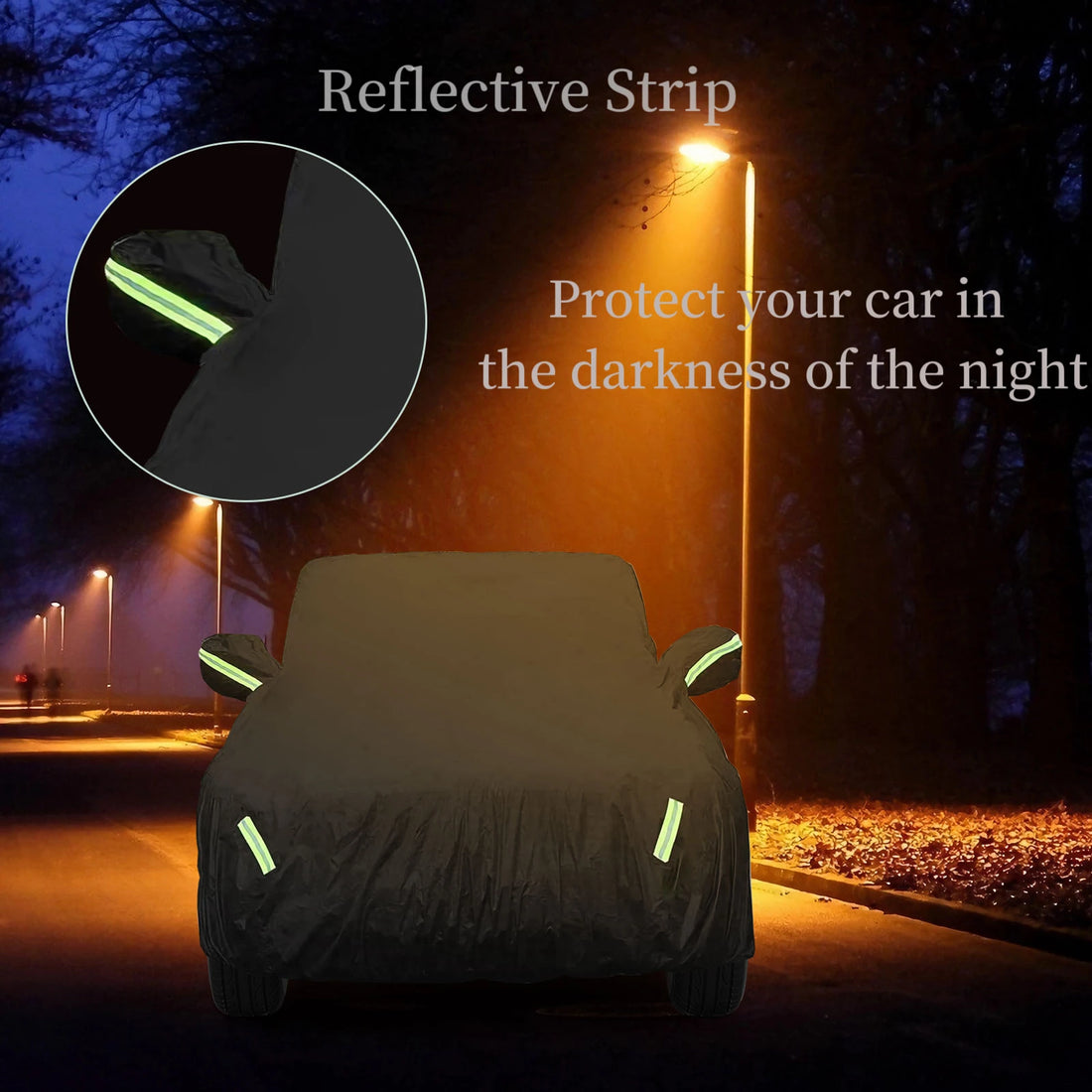 For Toyota RAV4 2020 2021 2024 Polyester Breathable Dust Water Proof Indoor Outdoor Polyester Full Car Cover UV Sun Protection