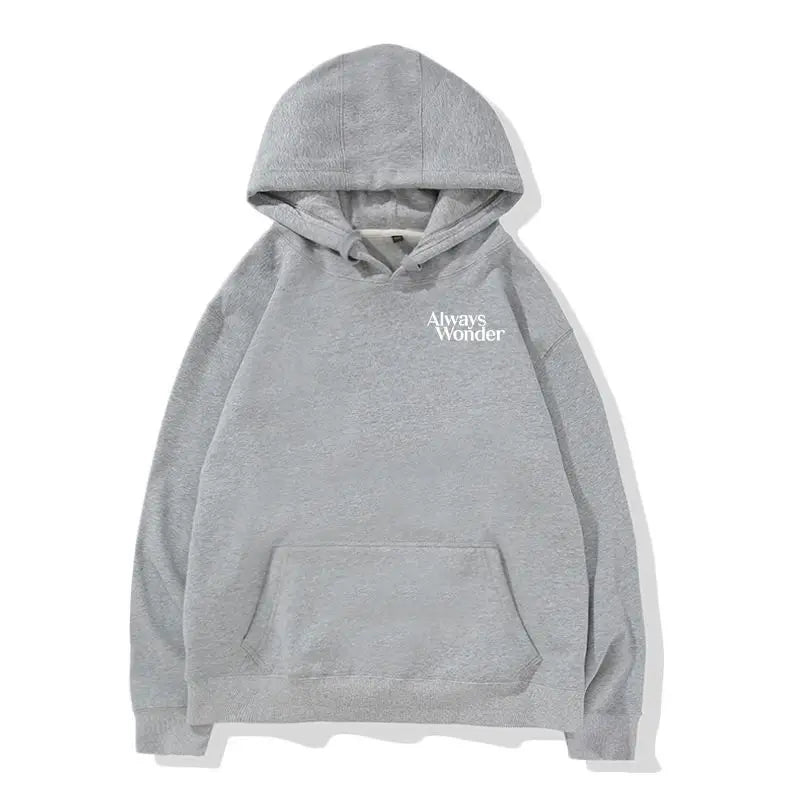 The Secret of Us LingOrm Ling Ling Kwong Same Loose Fleece Hoodie for Women Always Wonder Top Non-original Version