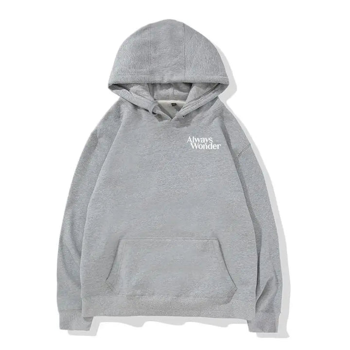 The Secret of Us LingOrm Ling Ling Kwong Same Loose Fleece Hoodie for Women Always Wonder Top Non-original Version