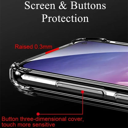 Case For Realme GT 5 Pro Case Silicone Soft Back Cover Phone Case Screen Camera Protection Transparent  Back Cover