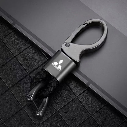 4 Color Car Keychain Aluminum Durable For Mitsubishi EVO ASX Lancer Pajero Outlander L200 Lancer Auto Accessories