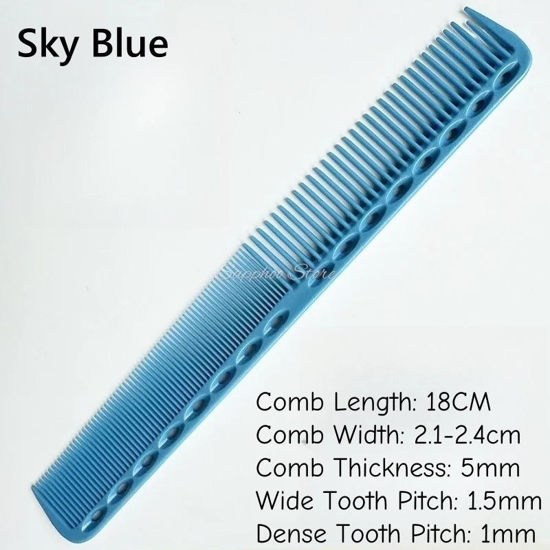 1PC 18cm Professional Hairdressing Haircut Comb Double Headed Anti Static High Temperature Resistance Salon Hair Styling Tools