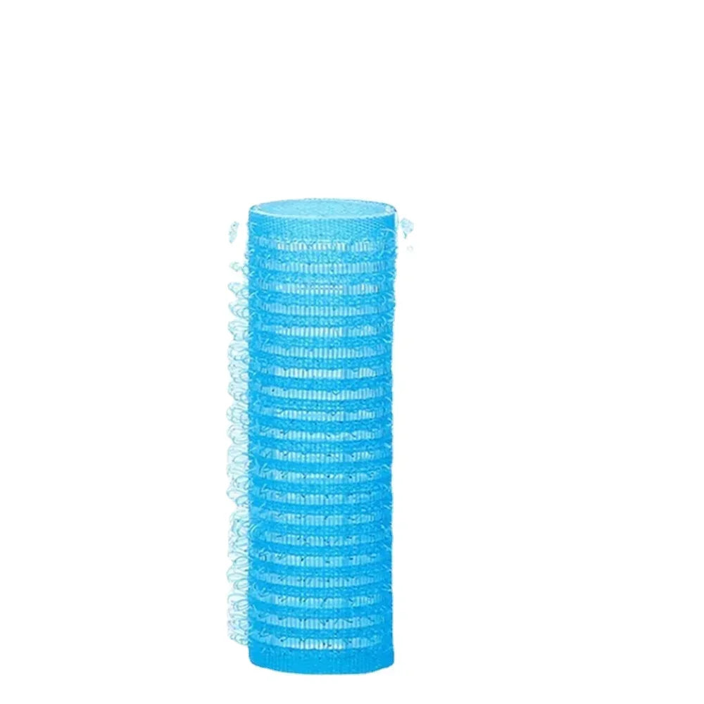 Self-Grip Hair Rollers Heatless Hair Curlers No Heat Hair Bang Volume Self-adhesive Hook &amp Loop DIY Styling Tool Random Color