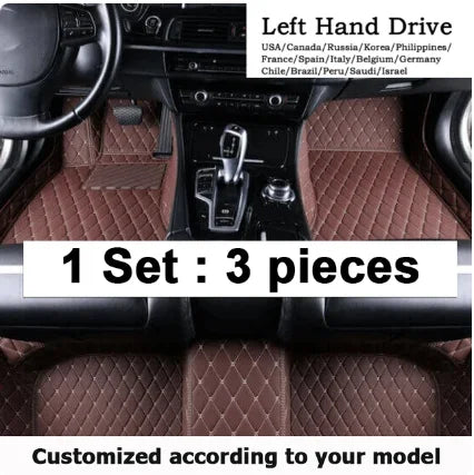 Car Floor Mats For Volkswagen VW Jetta A5 2012 2011 2010 2009 2008 2007 2006 Custom Carpets Interior Accessories Products Auto