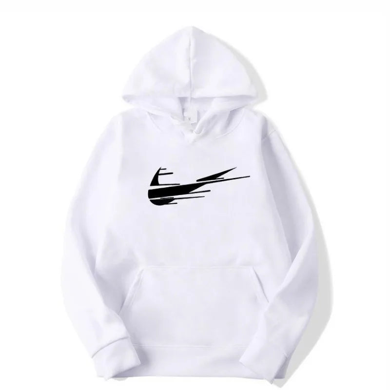 High end men's and women's hoodies, hoodies, autumn and winter casual fleece printed jackets, hoodies
